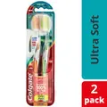 Colgate Slim Soft Advanced Ultra Soft Bristles Toothbrush Value 2 Pack
