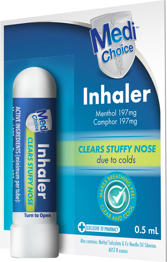 MediChoice Blocked Nose Inhaler – fast relief for nasal congestion