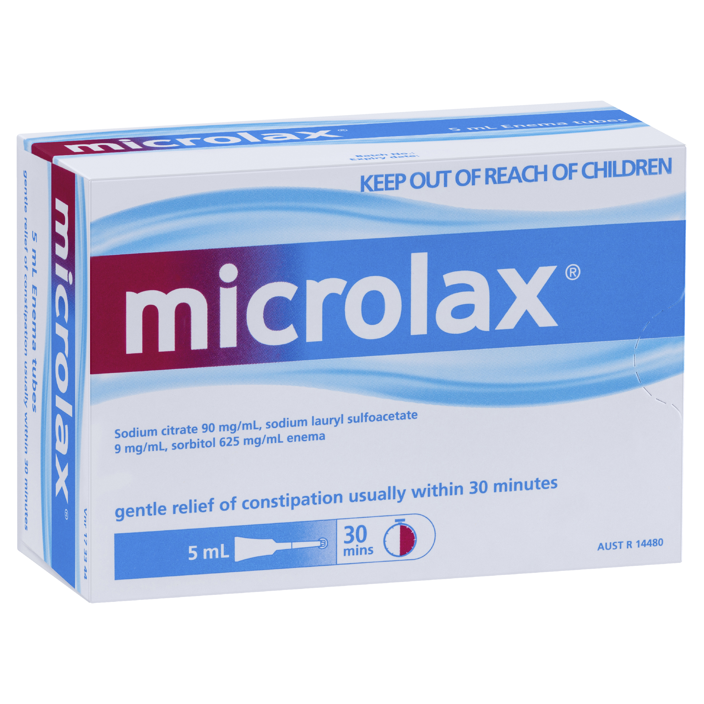 Microlax Enema 5ml 50 Pack