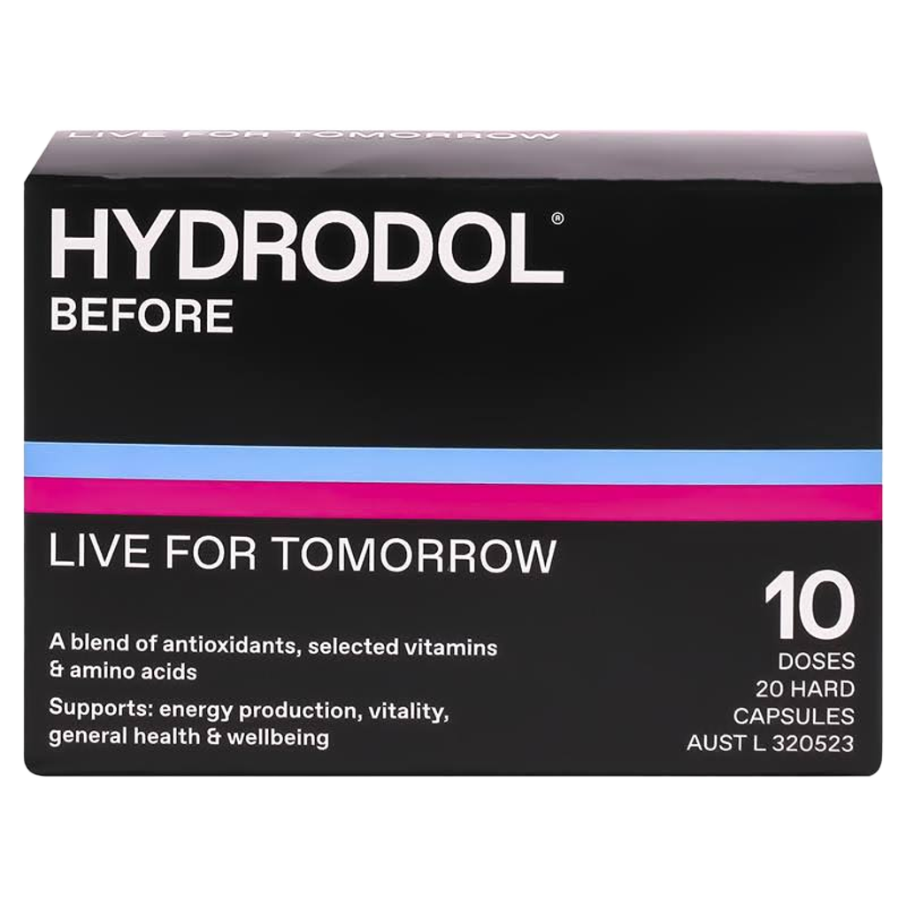 Hydrodol Before 10 Dose - 20 Capsules