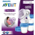 Philips Avent Natural Breast Pump with Reusable Milk Storage Cups