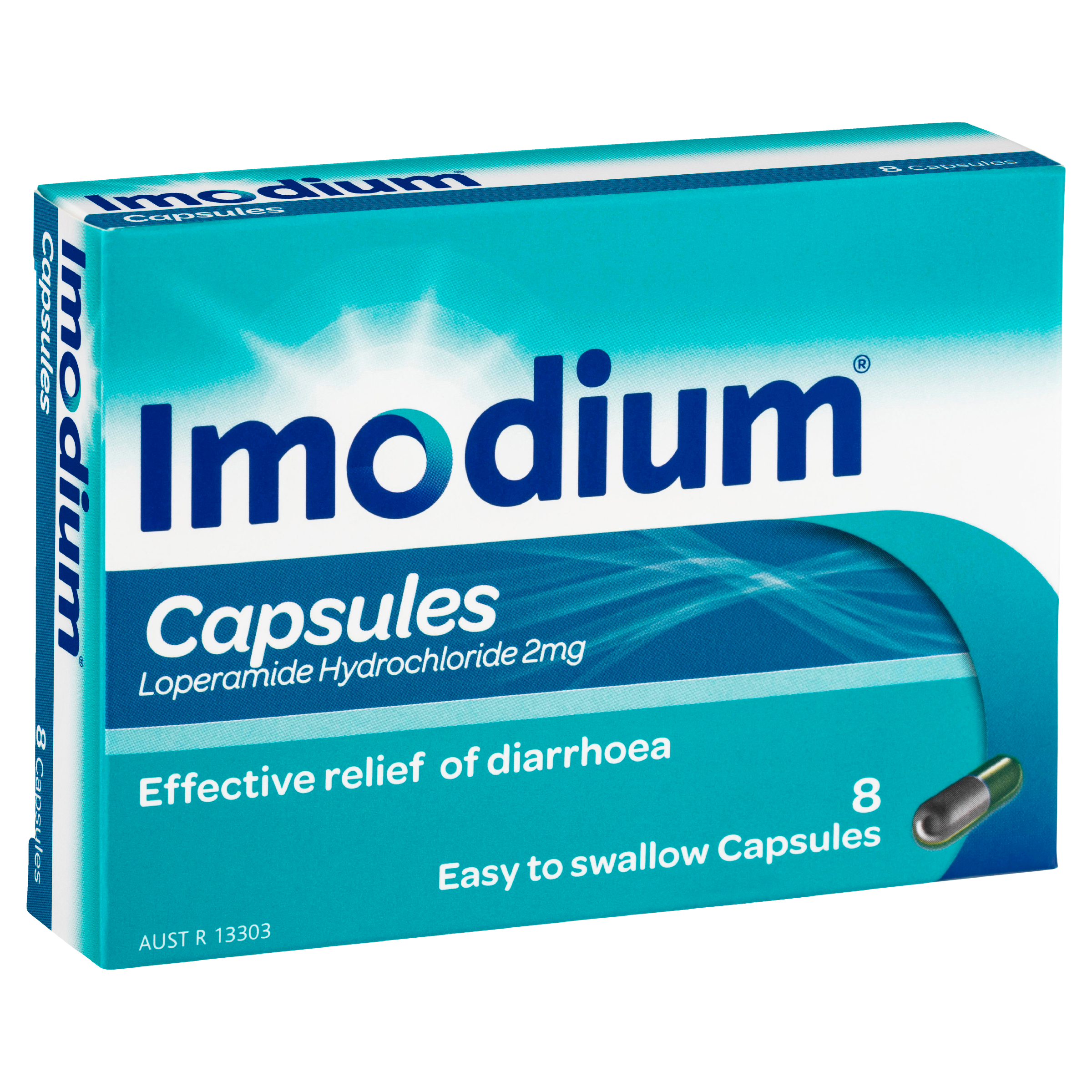 Imodium Diarrhoea Capsules 8 Pack