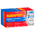 Sudafed Sinus + Pain Relief Day & Night Tablets 48 Pack