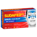 Sudafed Sinus + Pain Relief Day & Night Tablets 24 Pack