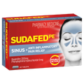 Sudafed Sinus + Anti Inflammatory Pain Relief Tablets 48 Pack