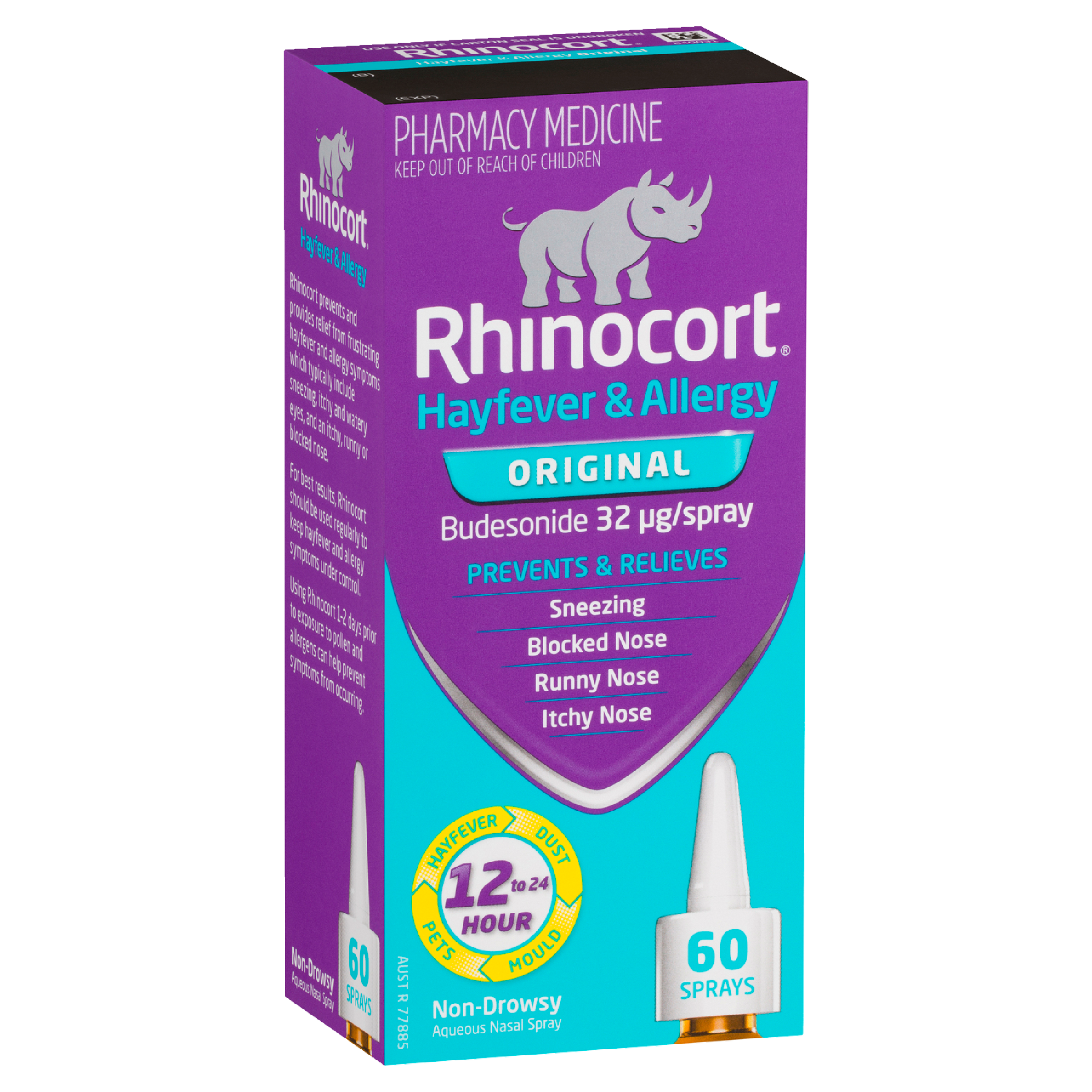 Rhinocort Nasal Spray Original - 60 Sprays