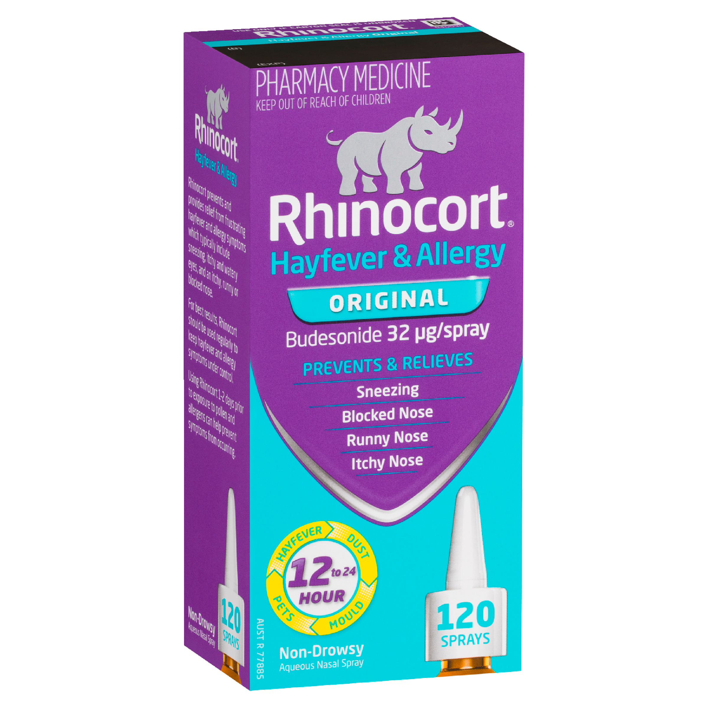 Rhinocort Original Nasal Spray 120 Sprays