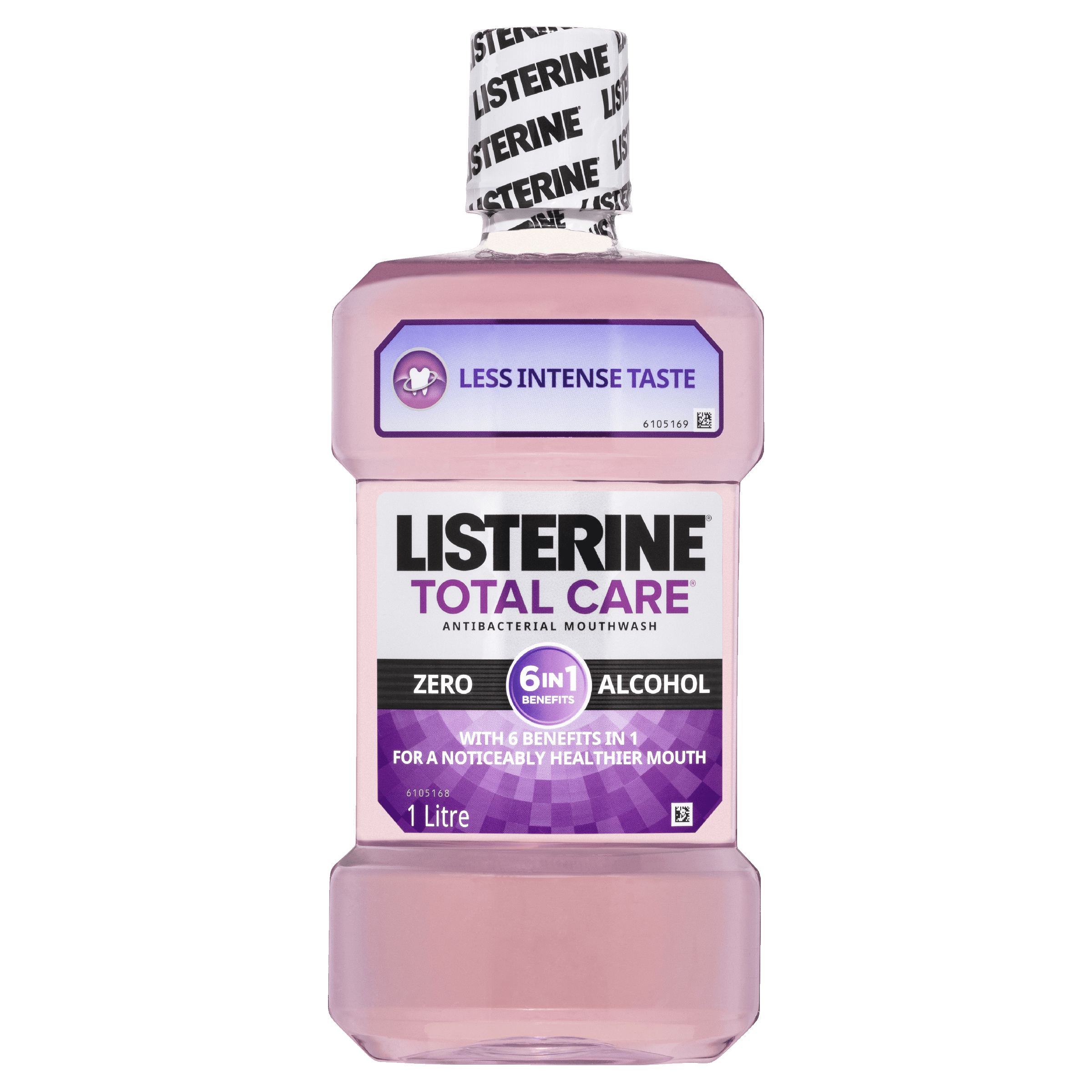 Listerine Total Care Zero Alcohol Antibacterial Mouthwash 1L