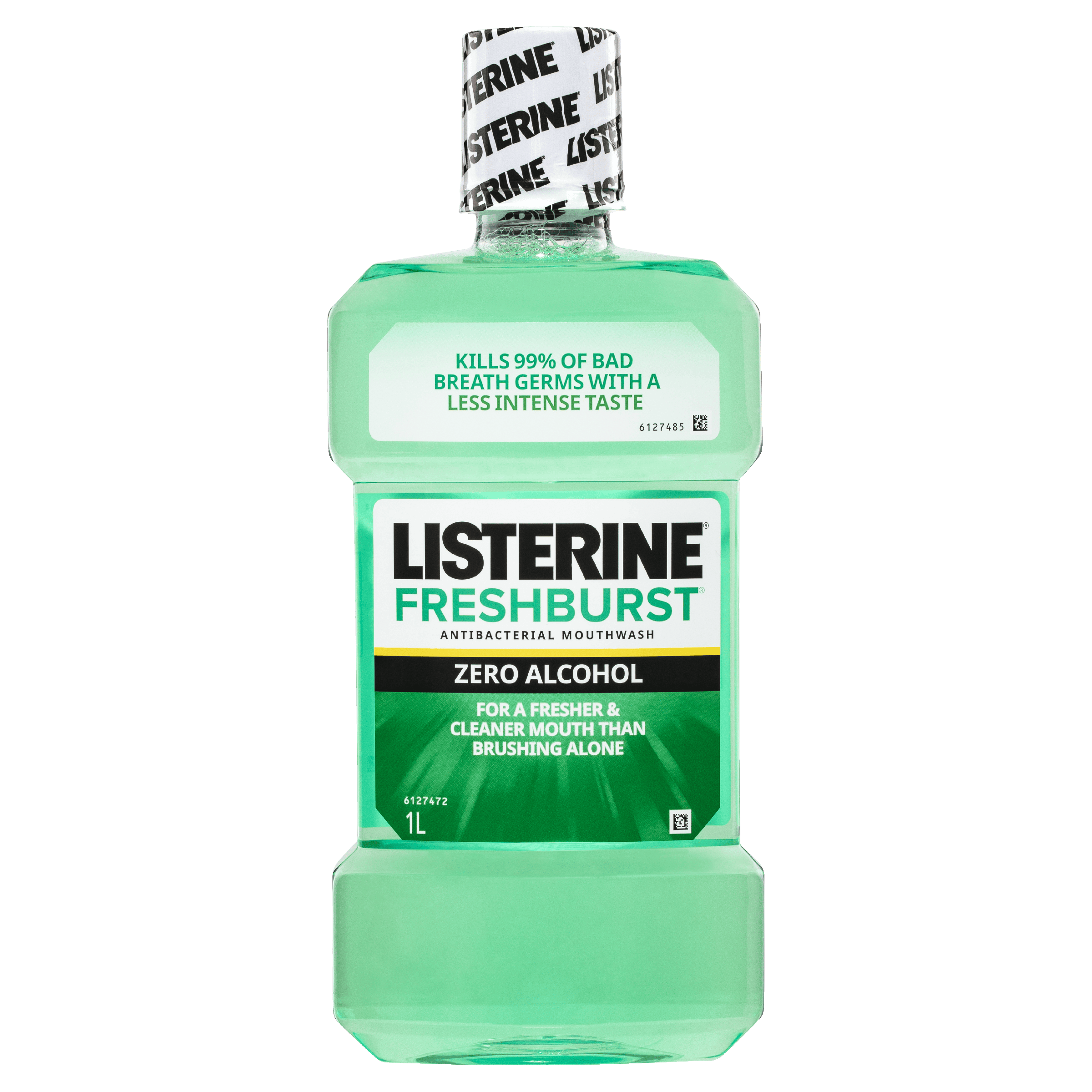Listerine Freshburst Zero Alcohol Antibacterial Mouthwash 1L