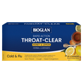 Bioglan Rapid Action Throat Clear Honey & Lemon 20 Lozenges