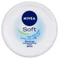 NIVEA Soft Moisturiser Cream Face Body Hands 200ml