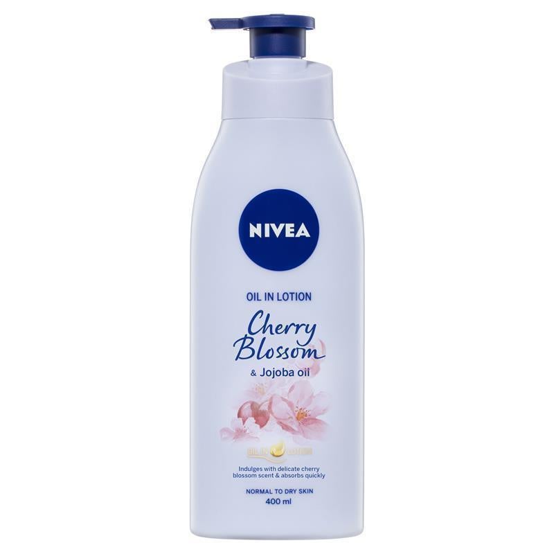 Nivea Oil In Lotion Cherry Blossom & Jojoba Oil 400ml