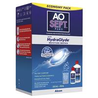 Aosept Plus Hydraglyde Twin Pack 360mL X2