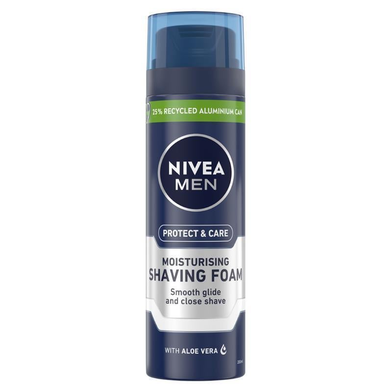 Nivea Men & Protect Moisturising Shaving Foam 200ml