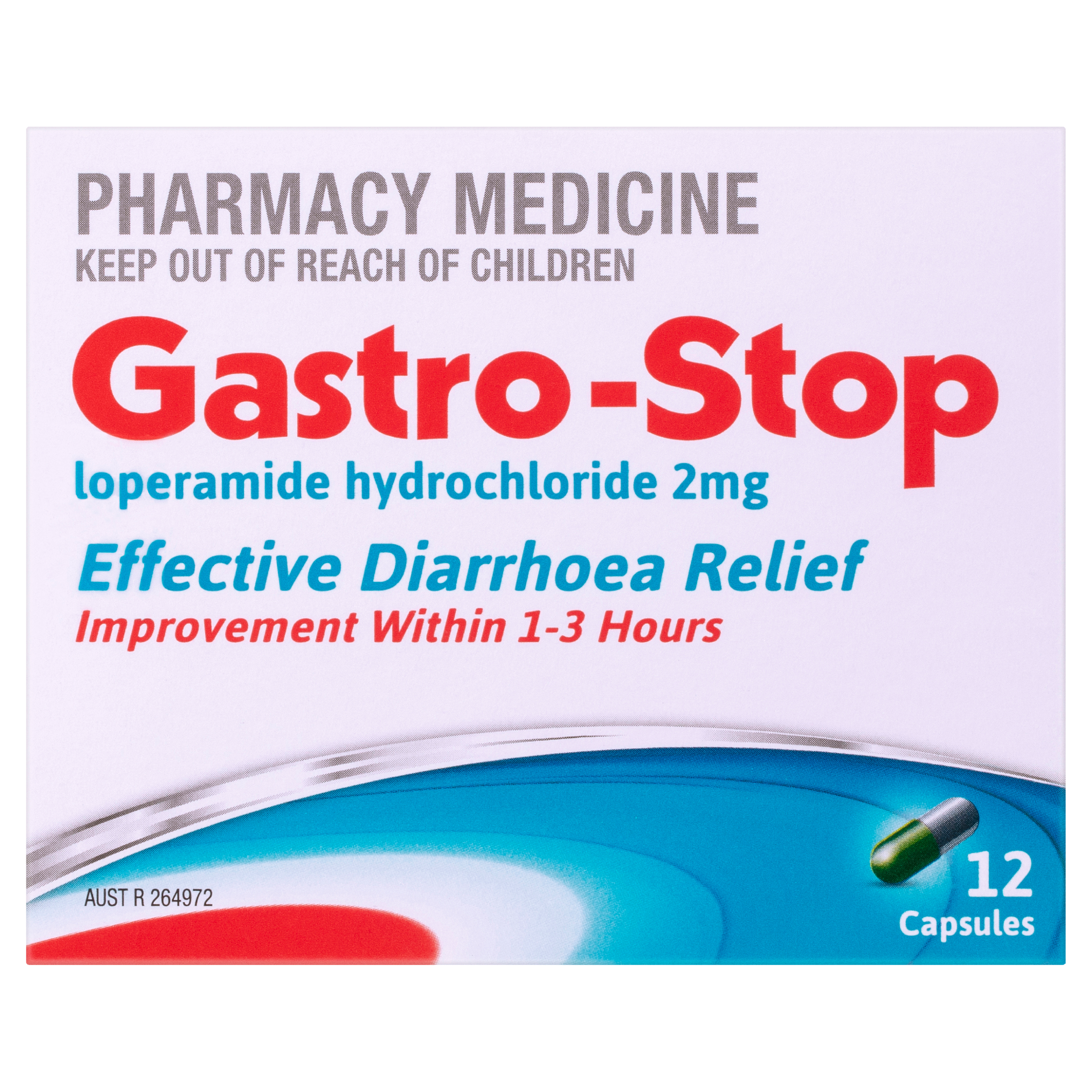 Gastro Stop Capsules 2mg 12 Capsules