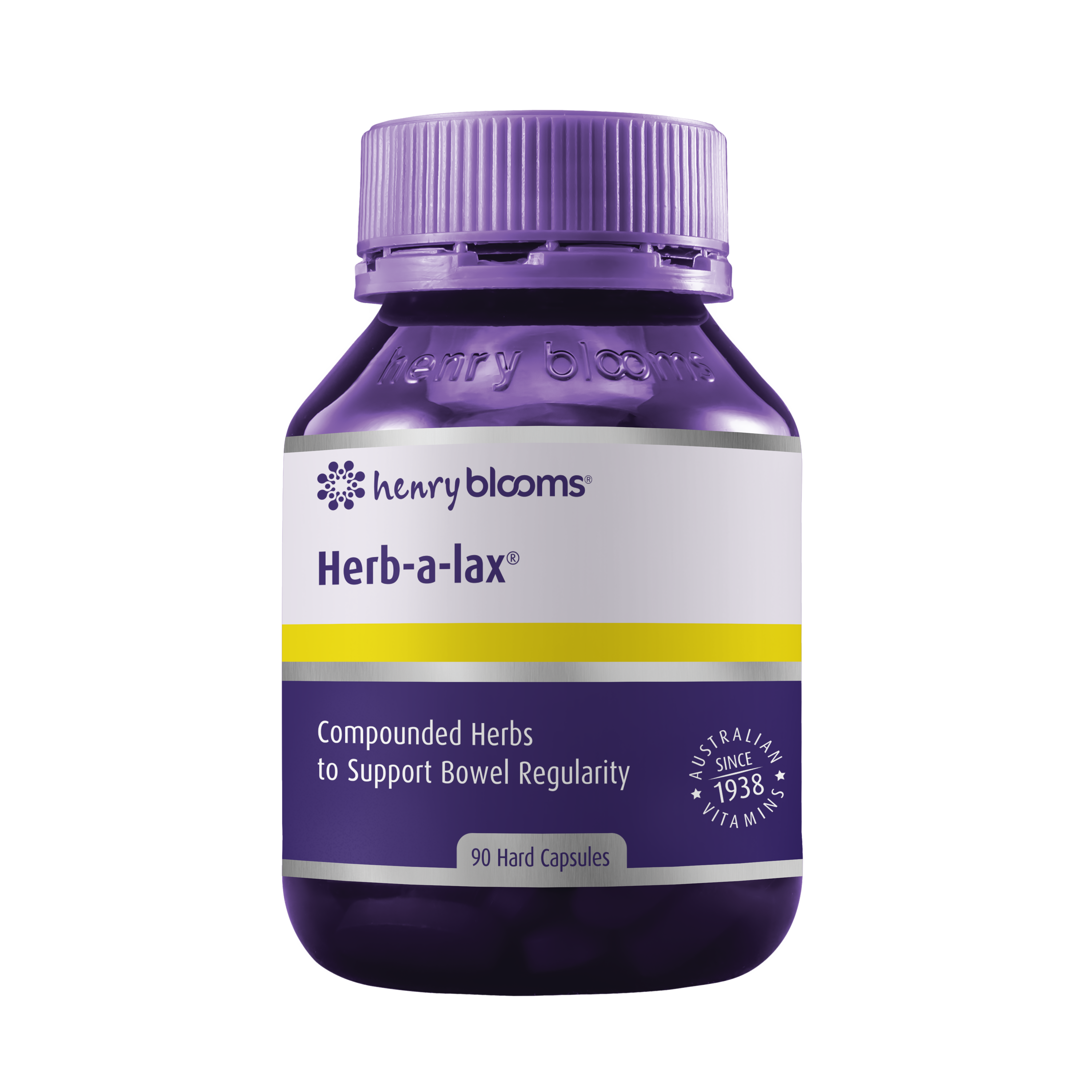 Henry Blooms Herb-a-Lax 90 Capsules