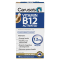 Caruso's Vitamin B12 Activated 1.2mg 60 Quick Melts