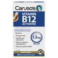 Caruso's Vitamin B12 Activated 1.2mg 120 Quick Melts