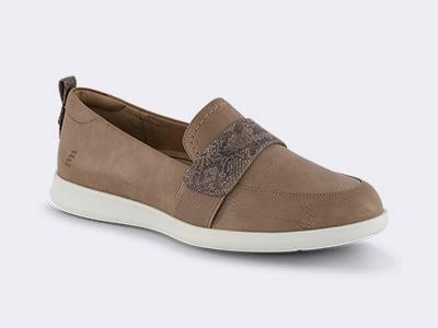 Homyped Carrie Loafer Taupe D Fitting