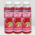 International Protein Water 500ml 12 Pack - Strawberry Kiwi