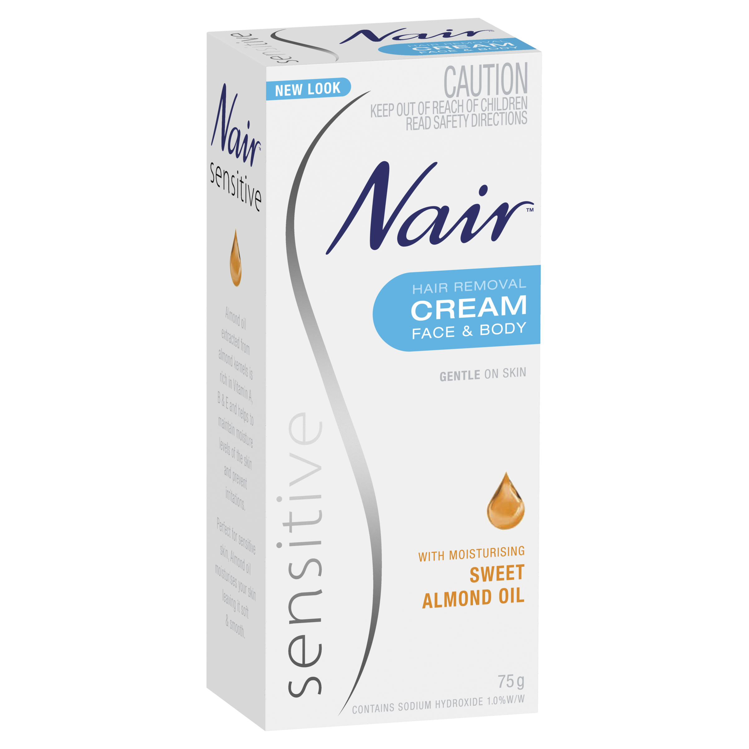 Nair Sensitive Hair Removal Cream 75g
