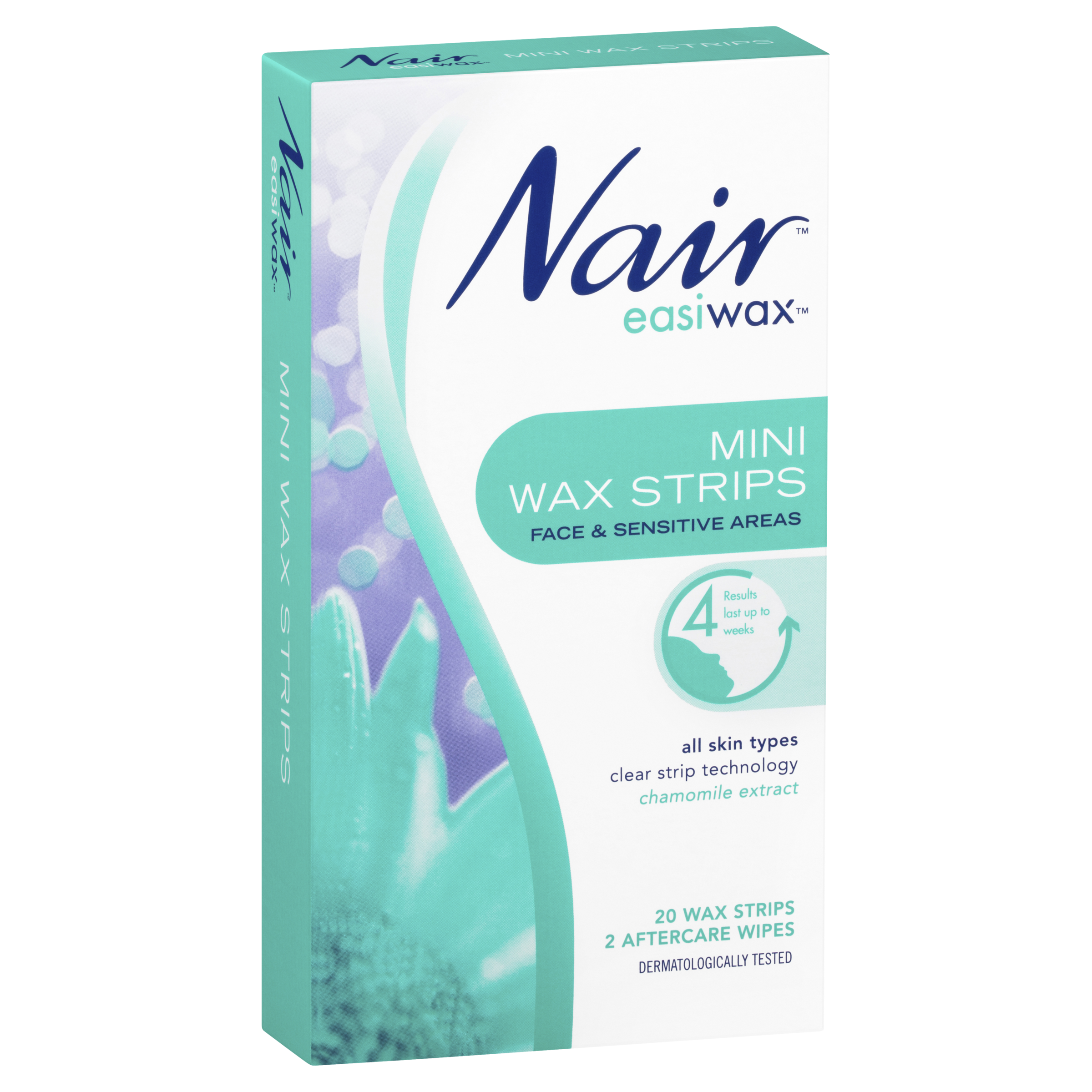 Nair Easiwax Wax Mini Strips 20 Pack