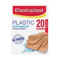 Elastoplast Plastic Water-Resistant Plasters Assorted 20 Pack