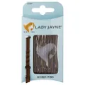 Lady Jayne Large Brown Bobby Pins 25 Pack
