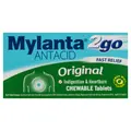 Mylanta 2Go Original Chewable Tablets 100 Pack