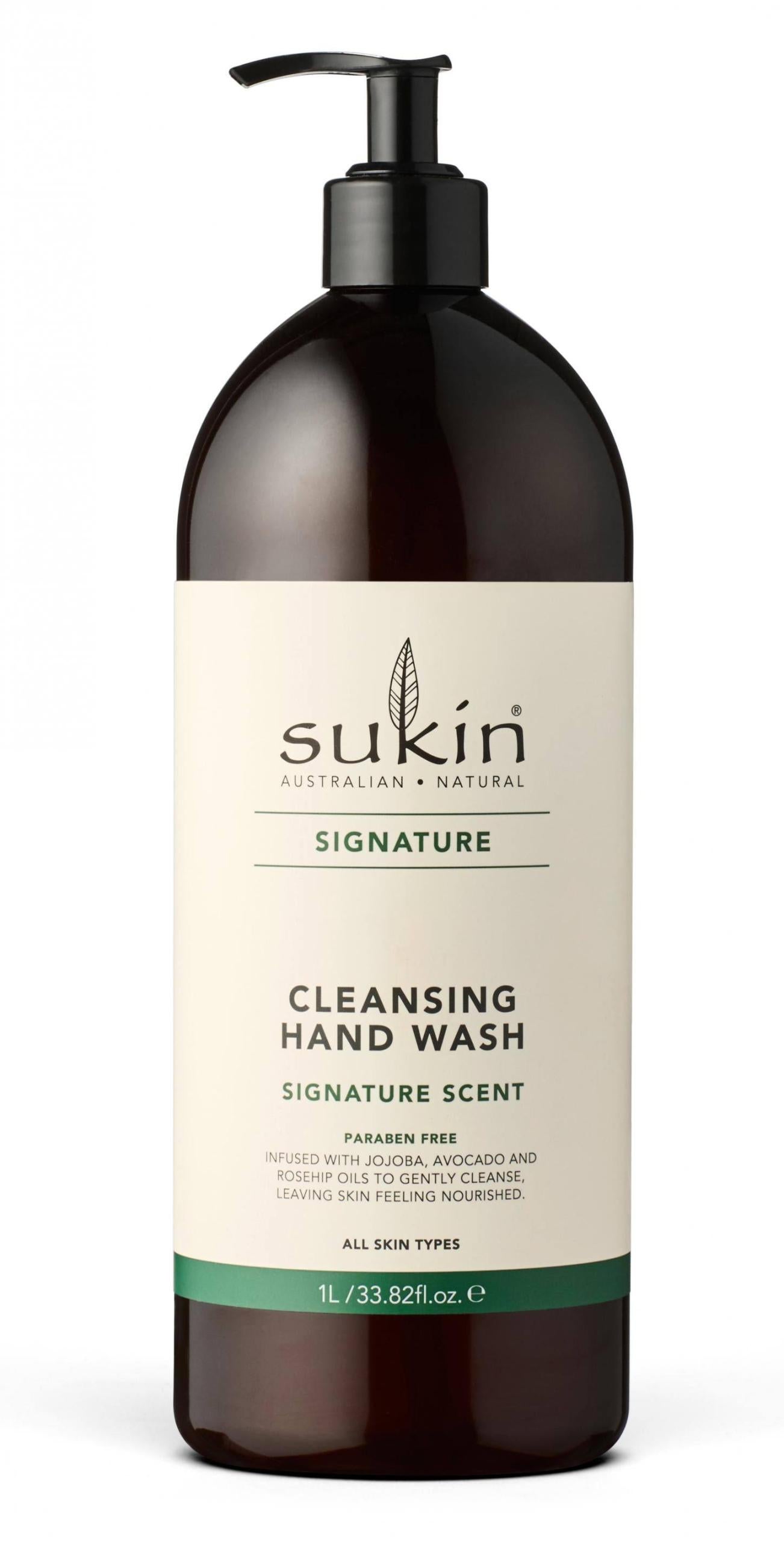 Sukin Cleansing Hand Wash Pump 1L