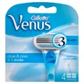 Gillette Venus Smooth Women's Razor Blades - 4 Refills
