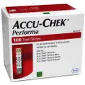 Accu-Chek Performa Blood Glucose Test Strips (100 Tests)