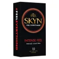 Skyn Intense Feel Condoms | Intensely Raised Dots | Soft Non Latex 10 Condoms