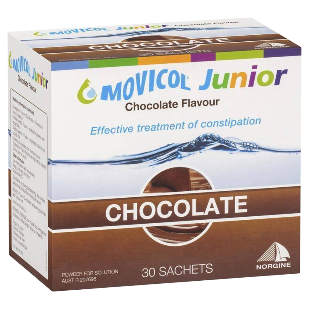 Movicol junior chocolate powder 30 sachets