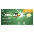 Berocca Energy Vitamin Mango & Orange Effervescent Tablets 30 pack
