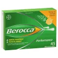 Berocca Performance 45 Effervescent Tablets Orange & Mango Flavour