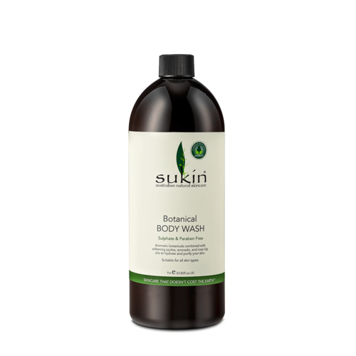 Sukin Botanical Body Wash Cap 1 Litre