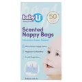 BabyU Scented Nappy Bags 50 Pack