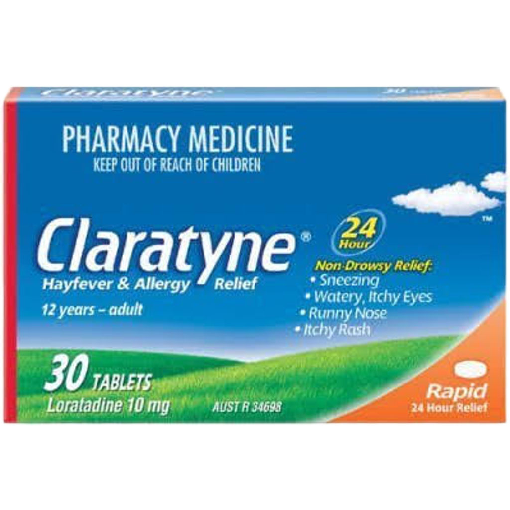 Claratyne tablets for fast Relief – 30 Count