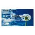 Trust Cetirizine 10mg 10 Tablets