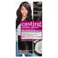 L'Oréal Paris Casting Crème Gloss Semi-Permanent Hair Colour - 200 Ebony Black (Ammonia Free)