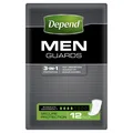 Depend Guards For Men, Moderate Absorbency, 12 Guards
