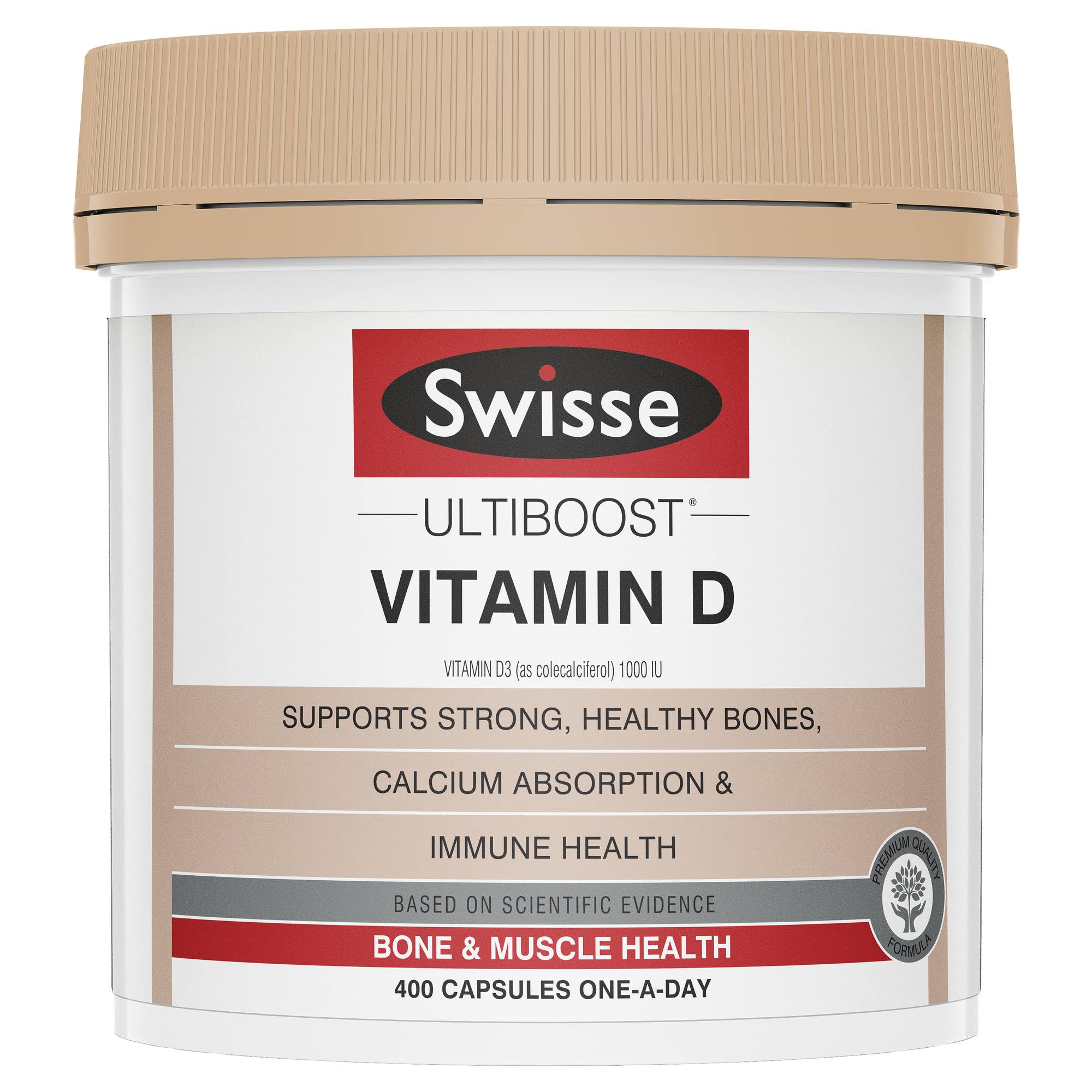 Swisse Ultiboost Vitamin D 400 capsules