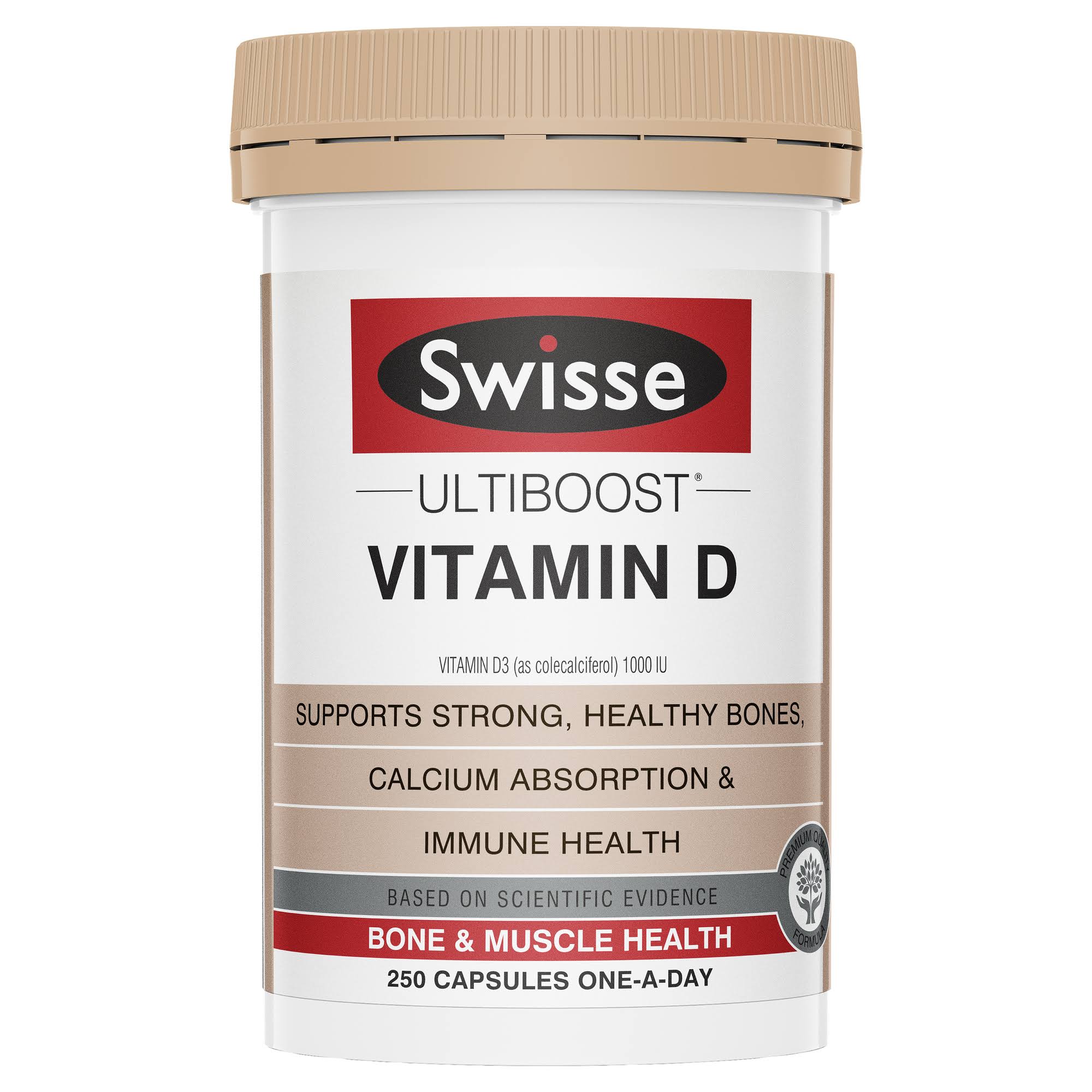Swisse Ultiboost Vitamin D 250 tablets