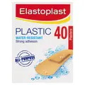 Elastoplast Plastic Water-Resistant All-Purpose Plasters 40 Pack