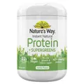 Nature's Way Instant Natural Protein + Super Greens 300g