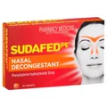 Sudafed Nasal Decongestant Tablets 48 Pack
