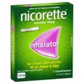 Nicorette Quit Smoking Nicotine Inhalator 4 Pack