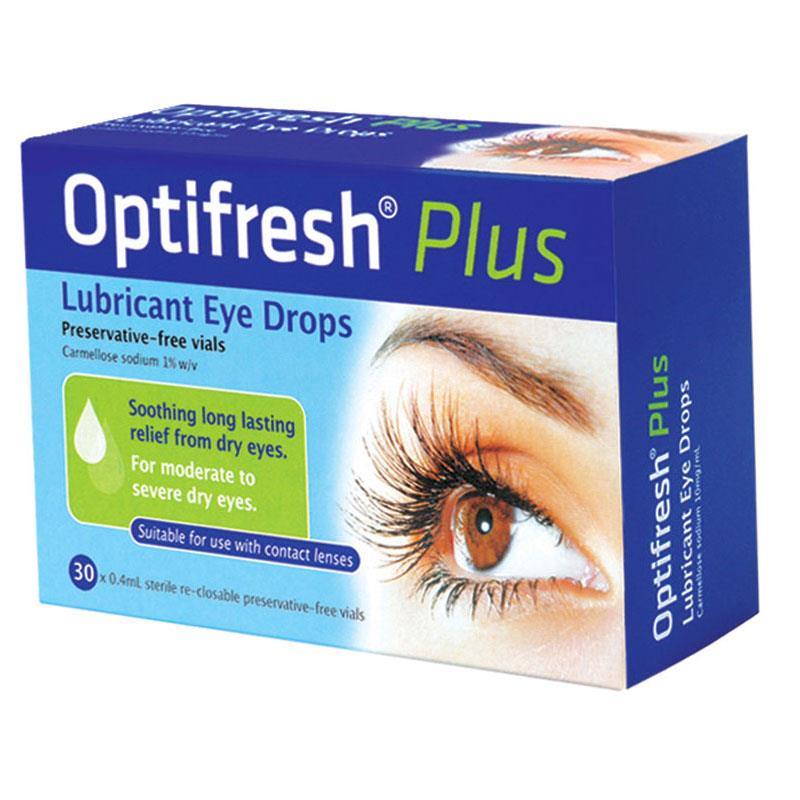 Optifresh Plus Lubricating Eye Drops - Unit Dose