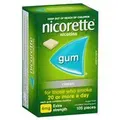 Nicorette Quit Smoking Chewing Gum 105 Pieces